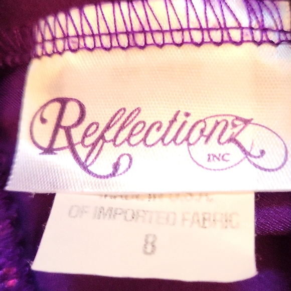 Athletic dance/gymnastics purple shorts - Picture 2 of 4